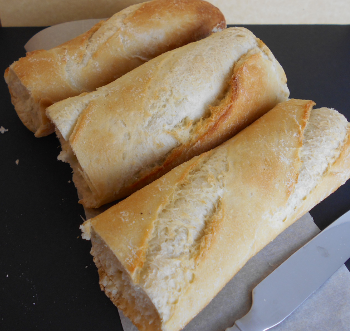 Freshly Made Baquette Bread